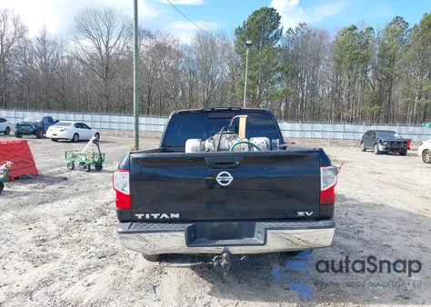 2018 Nissan Titan Sv from USA, damaged, VIN 1N6AA1EK1JN503202